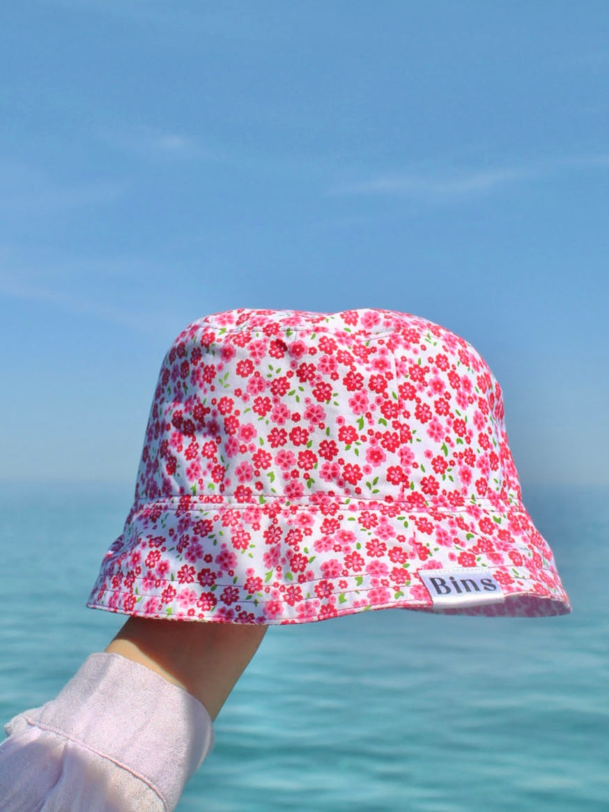 Bucket hat flores