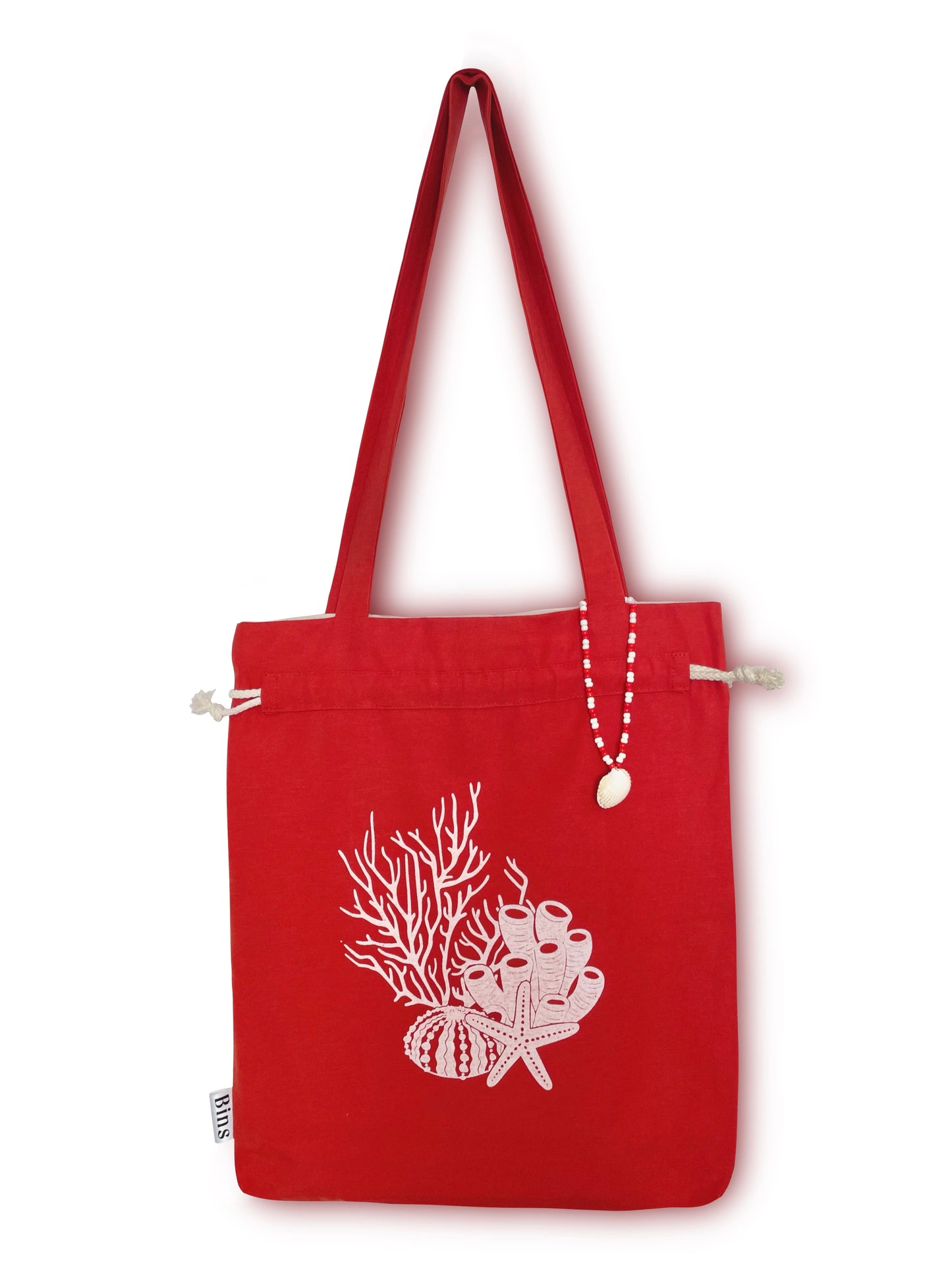 Totebag Coral roja