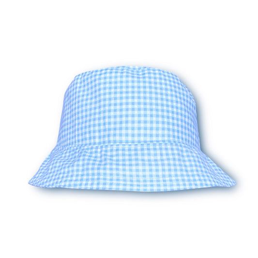 Bucket vichy azul